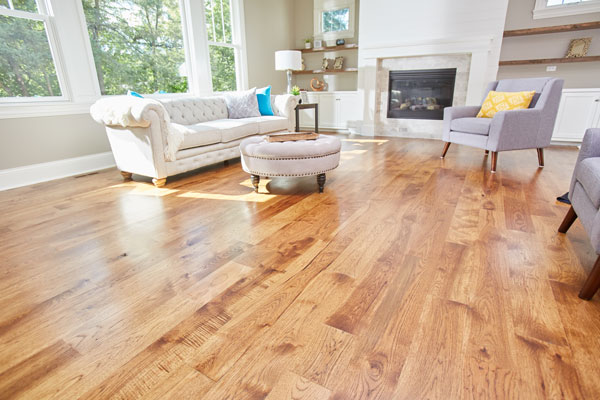 engineered hardwood flooring in a living room